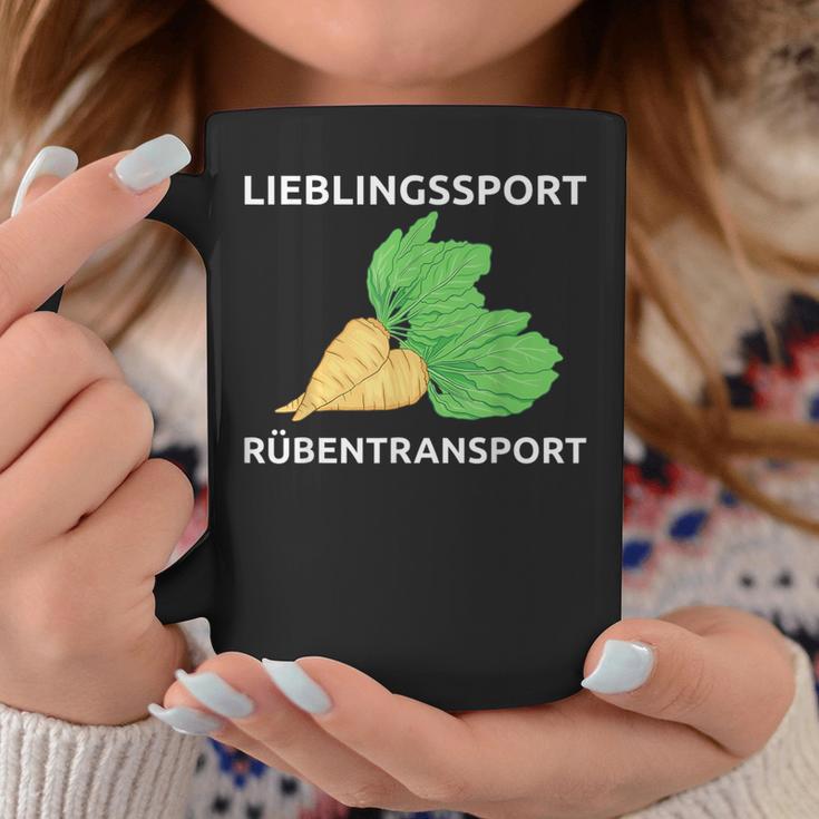 Lieblingssport Rübransport Tassen Lustige Geschenke