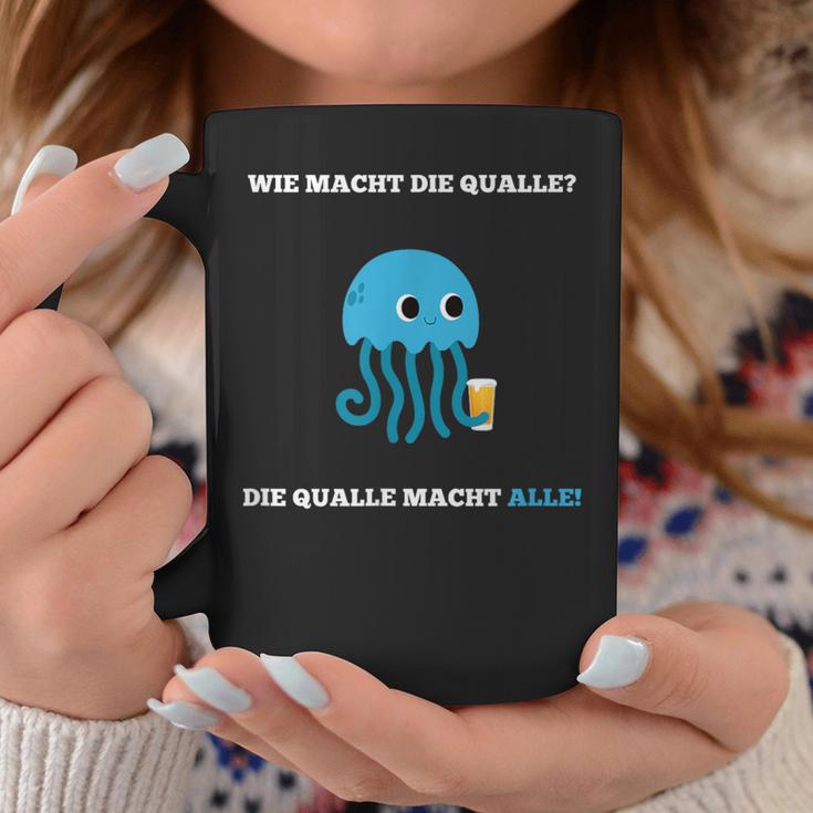 Lustiges Wie Macht Jellyfish Beer Party Alcohol Mallorca Tassen Lustige Geschenke