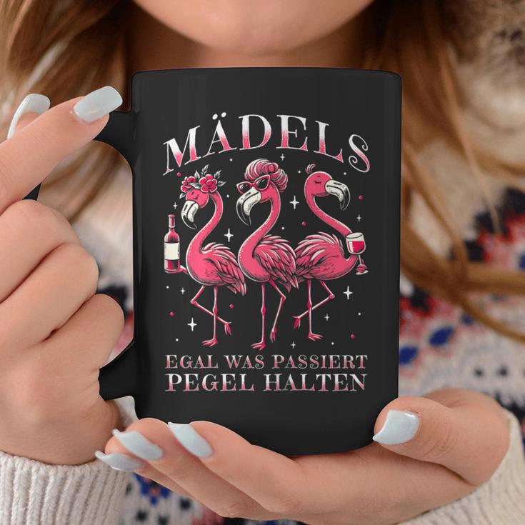 Mädels Egal Was Passiert Pegel Halten Flamingo Girls' Night Tassen Lustige Geschenke