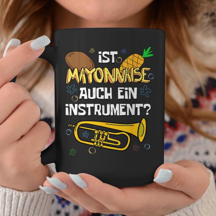 Is Mayonnaise Auch Ein Instrument Slogan Tassen Lustige Geschenke