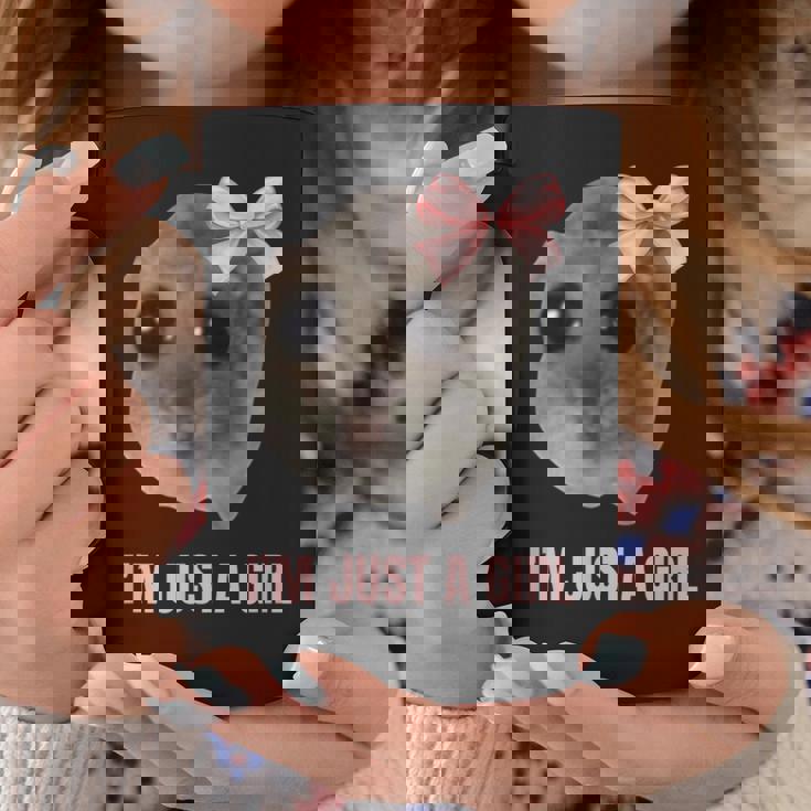 Meme Criceto Triste Sono Solo Una Ragazza Tazze Regalos divertidos
