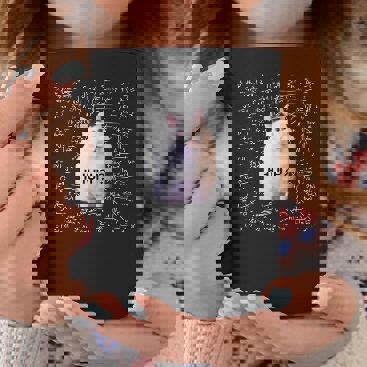 Meme Gatto Meme Divertente Huh Matematica Gatto Per Matimathique Tazze Regalos divertidos