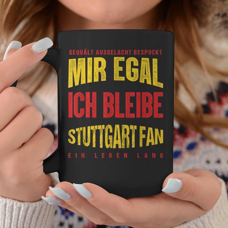 Mir Egal Ich Bleibe Stuttgart Fan Football Fan Club Tassen Lustige Geschenke