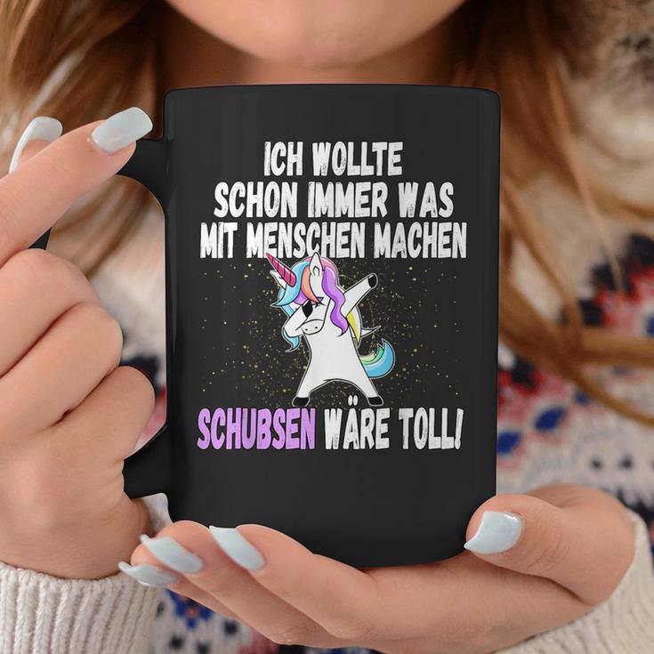 Was Mit Menschen Machen Unicorn Saying Tassen Lustige Geschenke