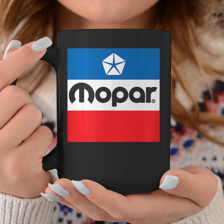 Mopar Retro Flag Logo Tassen Lustige Geschenke