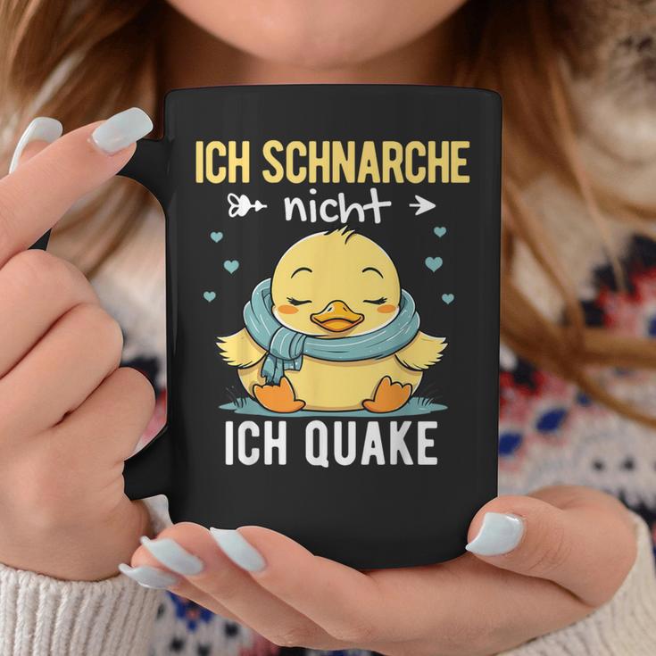 Nightdress Ich Schnarche Nicht Ich Quake Sleep Duck Tassen Lustige Geschenke