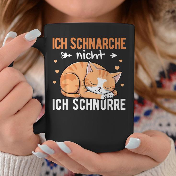 Nightdress Ich Schnarche Nicht Ich Schnurre Katzen Ich Schn Tassen Lustige Geschenke