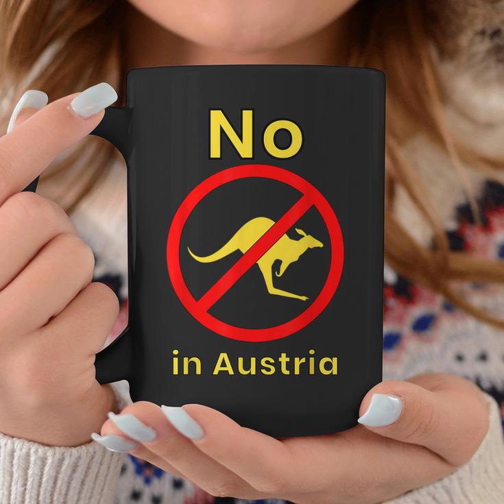 No Kangaroo In Austria No Kangaroo In Austria Tassen Lustige Geschenke