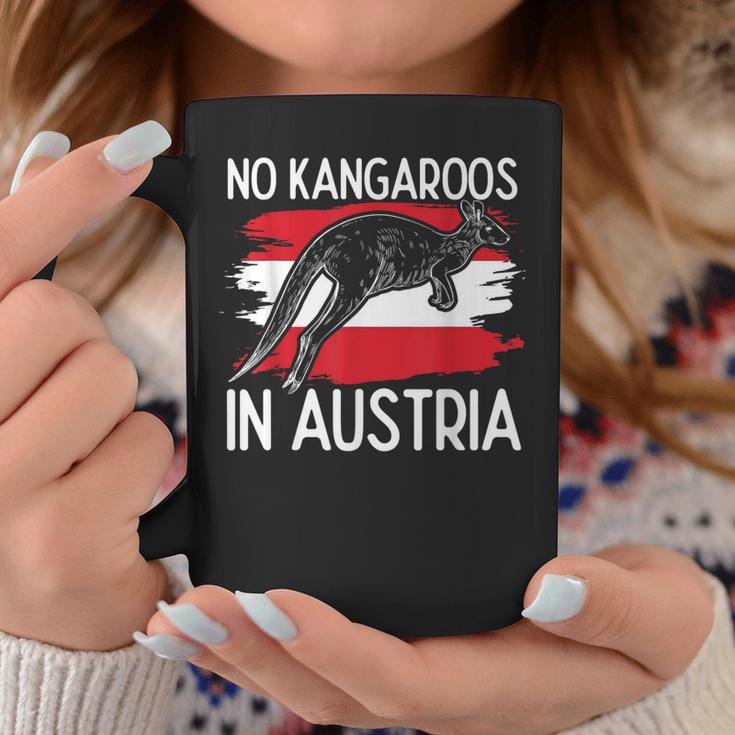 No Kangaroos In Austria Kangaroo Zoo Kangaroo Animal World Tassen Lustige Geschenke