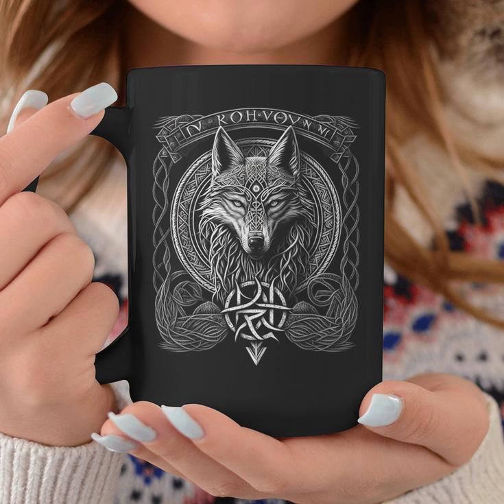 Odins Wolfiking Norse Runes Nordmann Mythology Tassen Lustige Geschenke