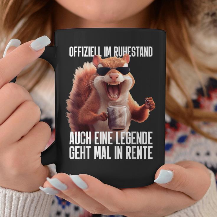 Offiziell Im Retirestand Auch Eine Legende Geht Mal In Retire Tassen Lustige Geschenke