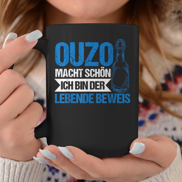 Ouzo Macht Schön Ich Bin Der Lebende Beweis Tassen Lustige Geschenke