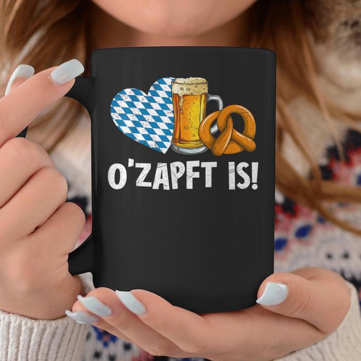 O'zapft Is Beer Drink Saying Beer Tent Tassen Lustige Geschenke