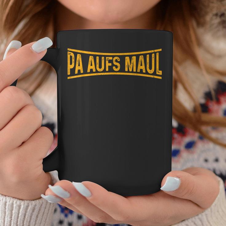 Pa Aufs Maul For And Women Tassen Lustige Geschenke