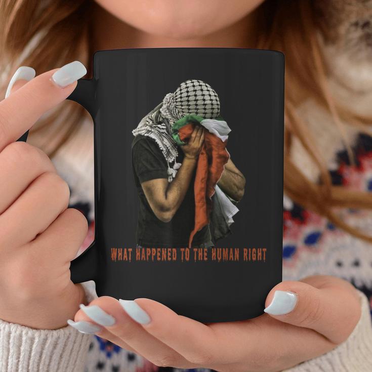 Was Passiert Mit Der Menschenrechte Pro Palestine Unterstützung Gratis Tassen Lustige Geschenke