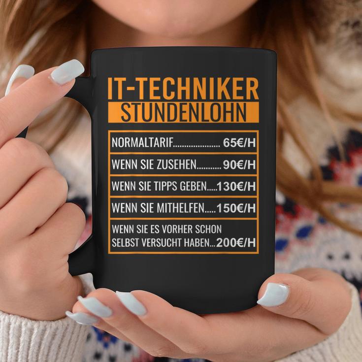 Pc Techniker Stundenlohn It Techniker Tassen Lustige Geschenke