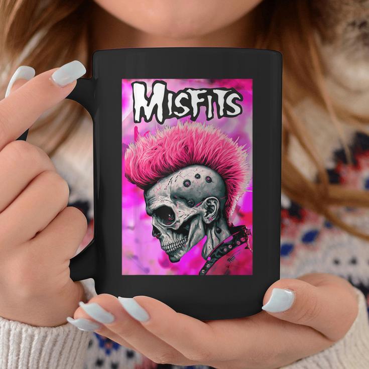 Pink Misfits Skull Fanart Tassen Lustige Geschenke