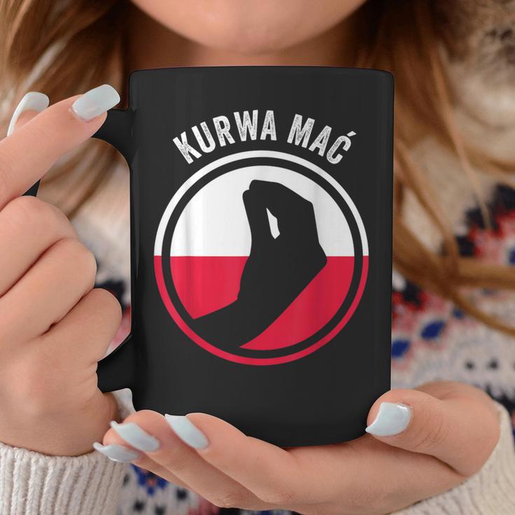 Polska Kurwa Pole Polish Flag Tassen Lustige Geschenke