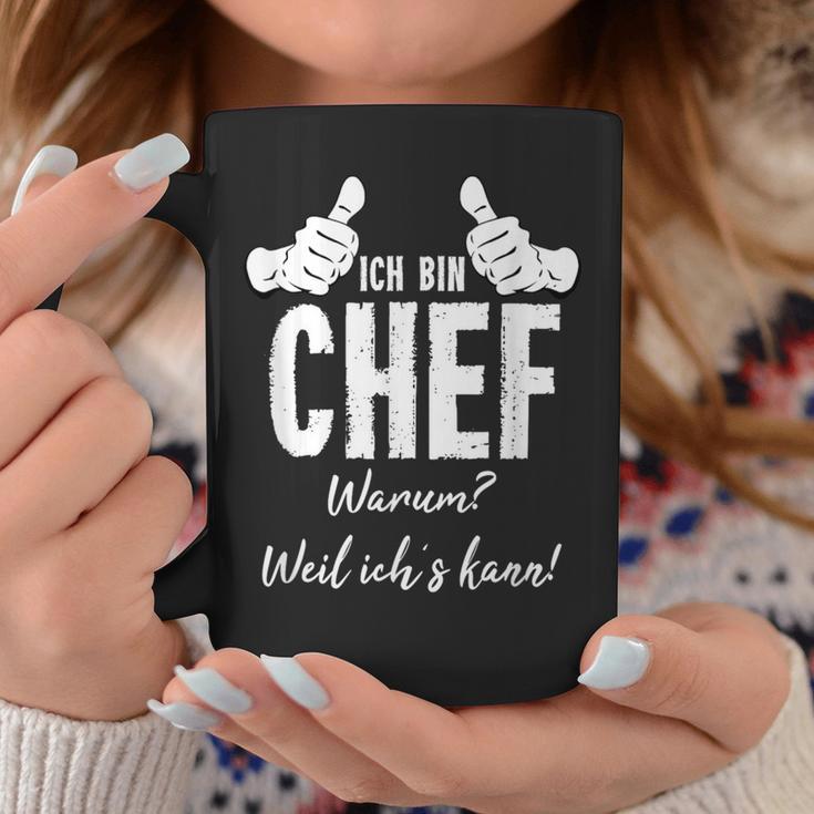 Profession Ich Bin Chef Weil Ichs Kann Tassen Lustige Geschenke