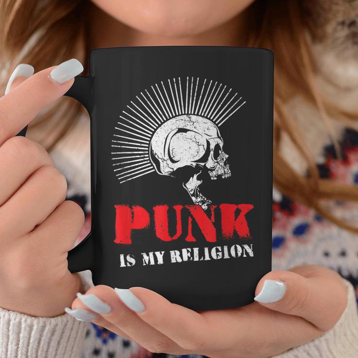 Punk Is My Religion I Punk & Anarchy For Punk Rock Tassen Lustige Geschenke