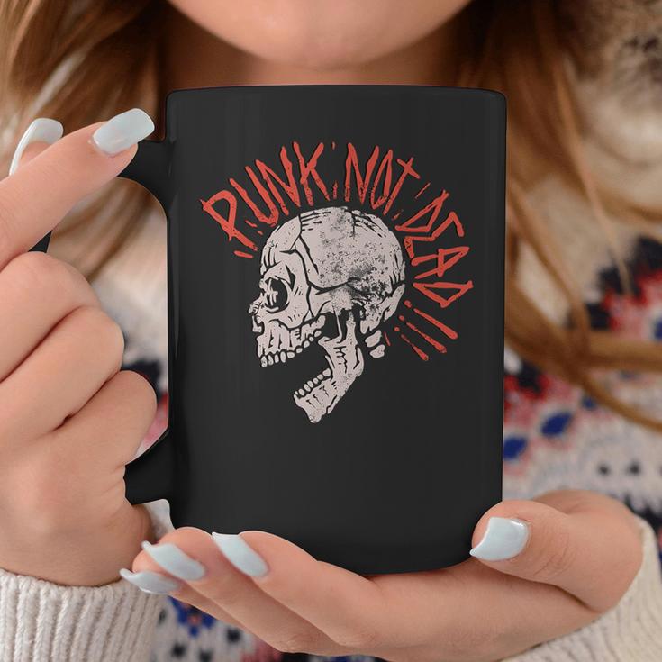 Punks Not Dead -Intage Grunge Punk Is Not Dead Rock S Tassen Lustige Geschenke