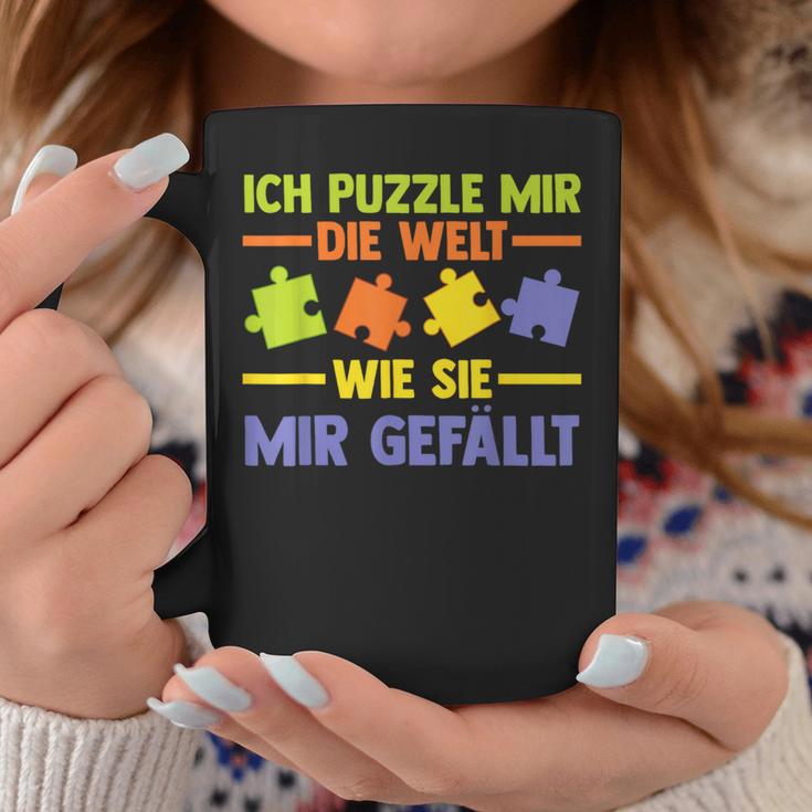 Puzzlefan Puzzler Puzzle Pieces Puzzle Tassen Lustige Geschenke