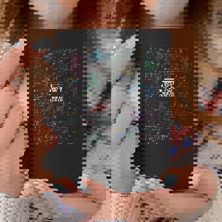 Radice Quadrata Di 4900 70 Anni Matematica Amanti 70° Compleanno Tazze Regalos divertidos