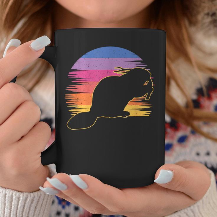 Retro Beaver Beaver Lovers Bobr Meme Tassen Lustige Geschenke