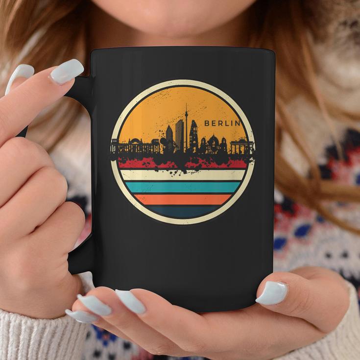 Retrointage Berlin Skyline Berlin City Tassen Lustige Geschenke