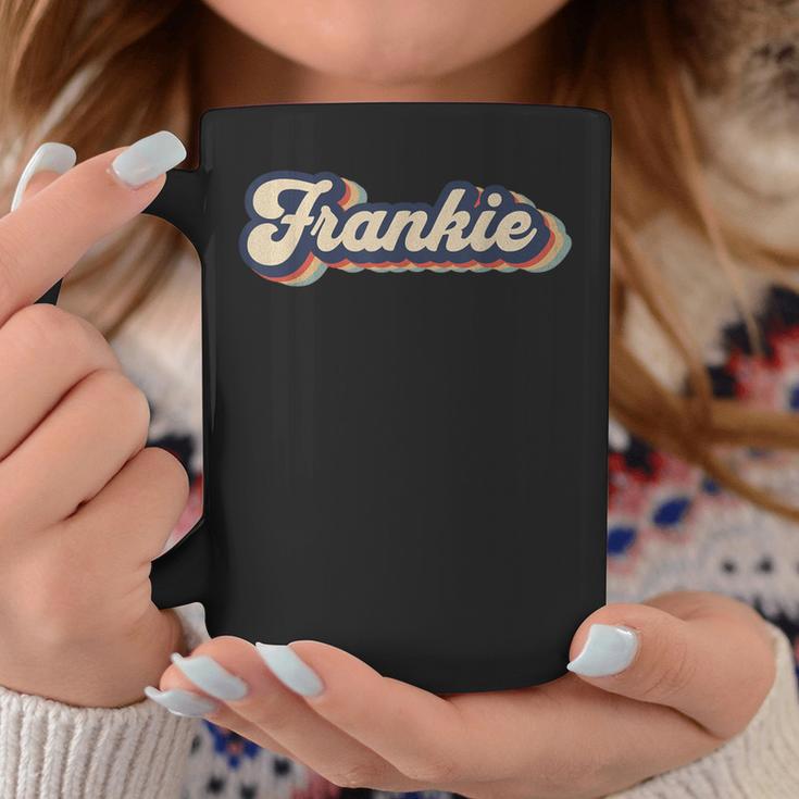 Retrointage Frankie Name Personalised Tassen Lustige Geschenke