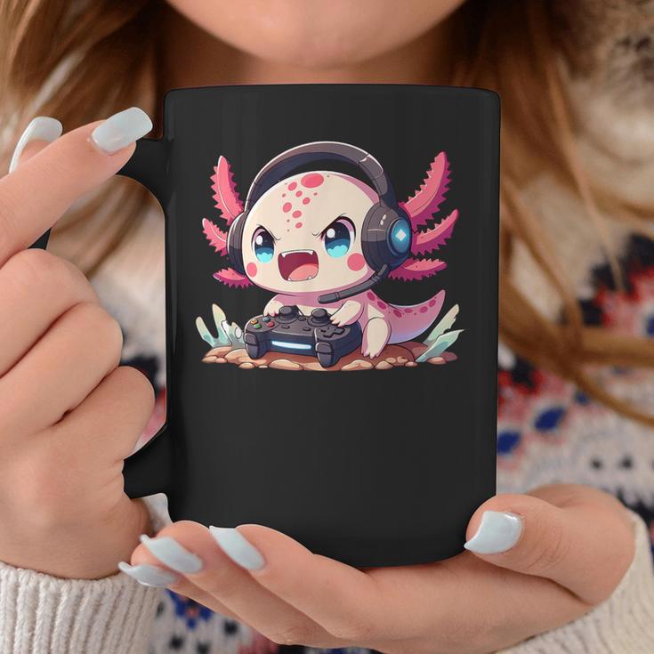 Rosa Axolotl Anime Gamesolotl Axolotl Gamer Tassen Lustige Geschenke