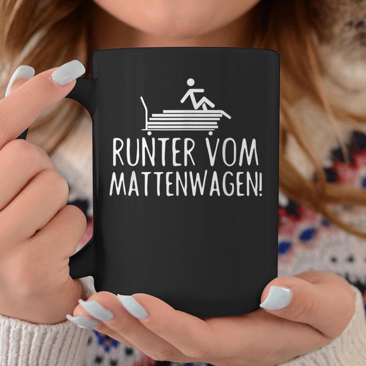 Runterom Mattenwagen I Sport Lehrerin Lehrerin Tassen Lustige Geschenke