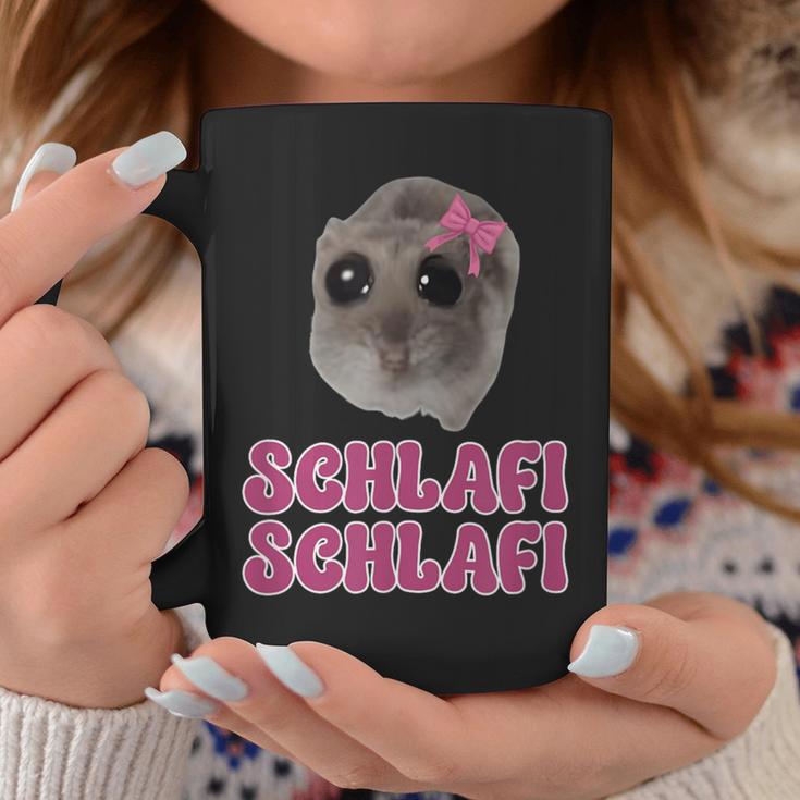 Schlafi Schlafi Sad Hamster Sad Hamster Hamstie Tassen Lustige Geschenke