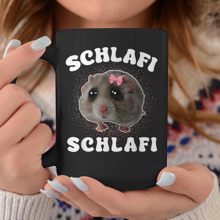 Schlafi Schlafi Sad Hamster Meme Hamster Sleep Sleep Tassen Lustige Geschenke