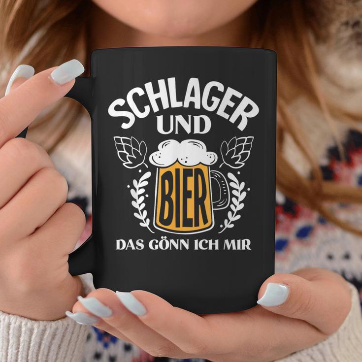 Schlager And Beer Das Gönn Ich Mir Schlagparty Costume Tassen Lustige Geschenke