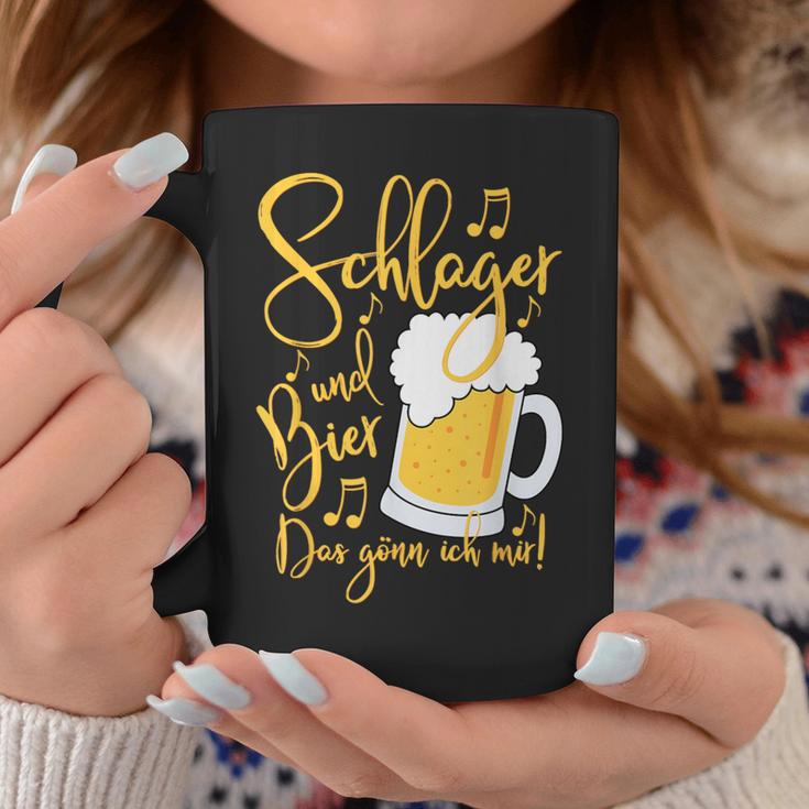 Schlager Und Bier Das Gönn Ich Mir Festival Party Tassen Lustige Geschenke