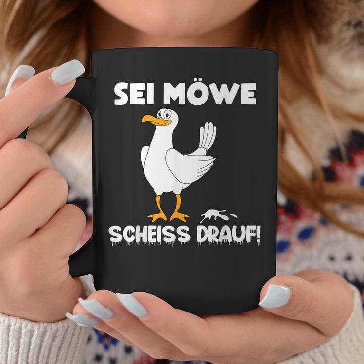 Sei Möwe Scheiss Drauf Tassen Lustige Geschenke