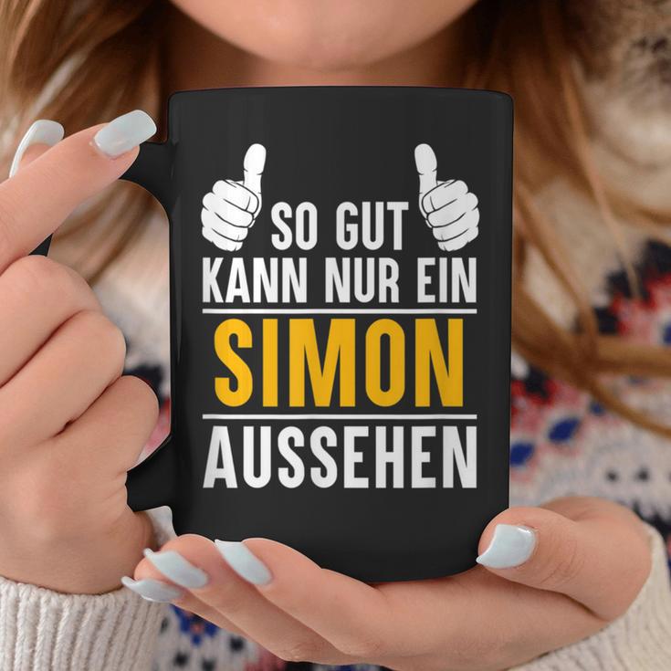 Simon So Gut Kann Nur Ein Simon Look S Tassen Lustige Geschenke