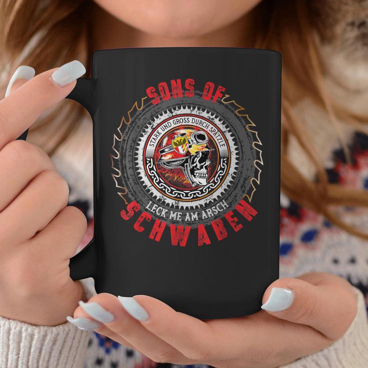 Sons Of Schwaben Home Freedom Exit Street Motorcycle Tassen Lustige Geschenke