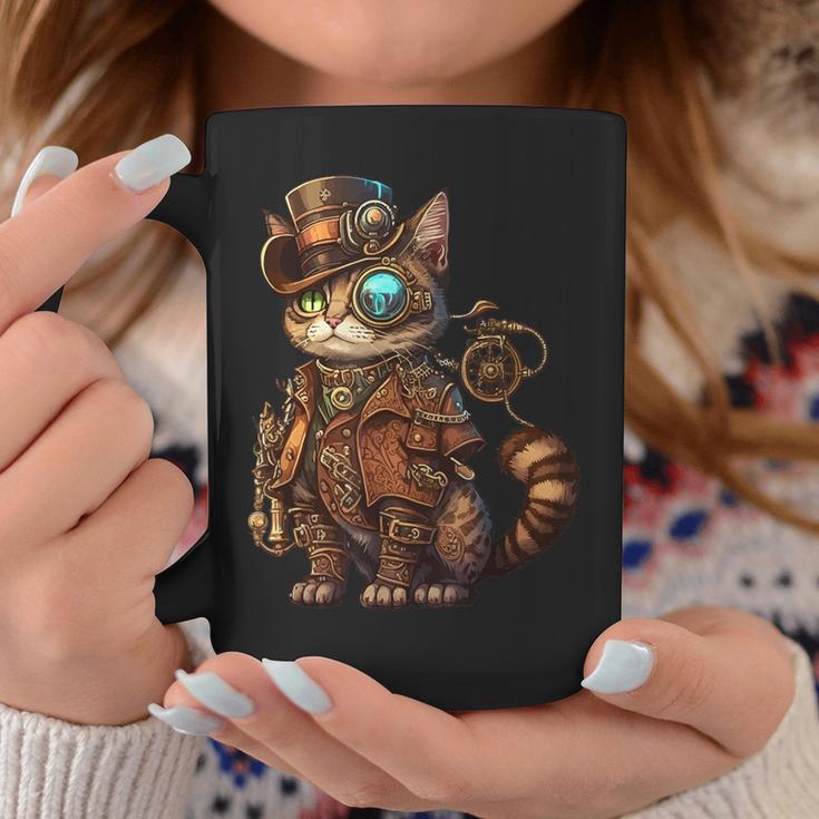 Steam Punk Cat Kitten Kitty Steampunk Tassen Lustige Geschenke