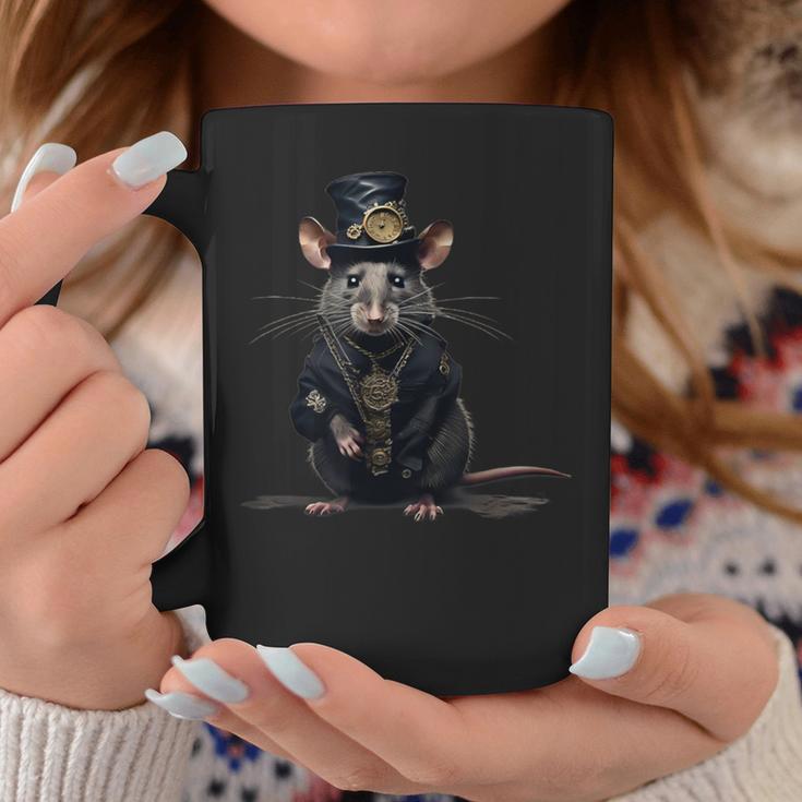 Steampunk Rat Dead Death Grunge Gothic Dark Steam Punk Tassen Lustige Geschenke