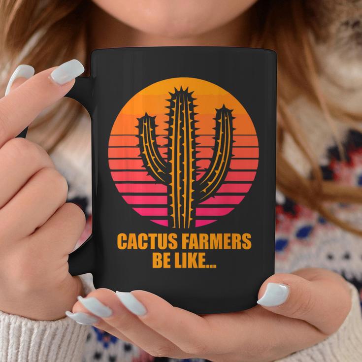 Suculentas Jardin Jardinero Flora Desierto Cactus Taza de café Regalos divertidos