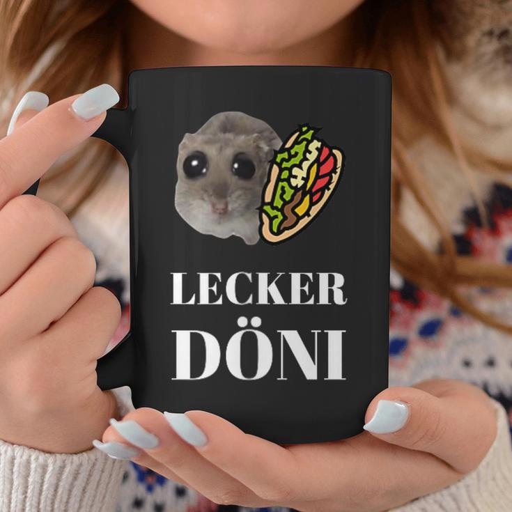 Tasty Döni Sad Hamster Meme Tassen Lustige Geschenke