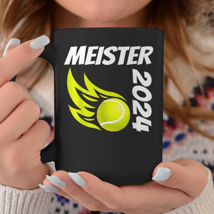 Team Club Tennis Meister 2024 Climber Fan Trainer Tassen Lustige Geschenke