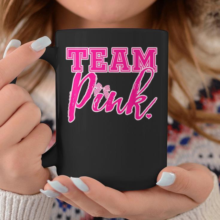 Team Pink Gender Reveal Team For Girls Tassen Lustige Geschenke