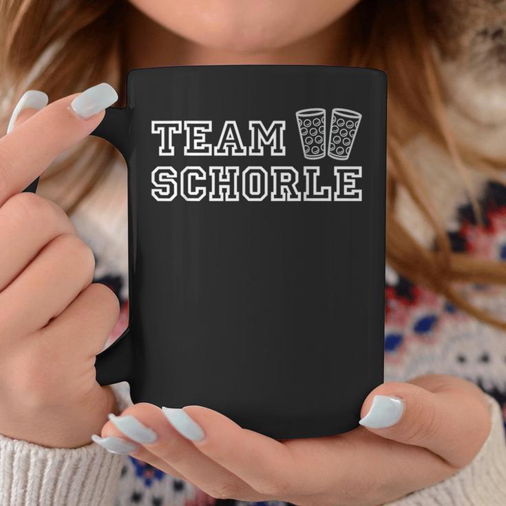 Team Schorle & 2 Dubbe Glasses Tassen Lustige Geschenke