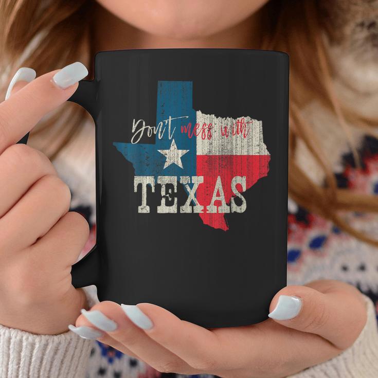 Texas The Lone Star State Leg Dich Nicht Mit Texas An Tassen Lustige Geschenke