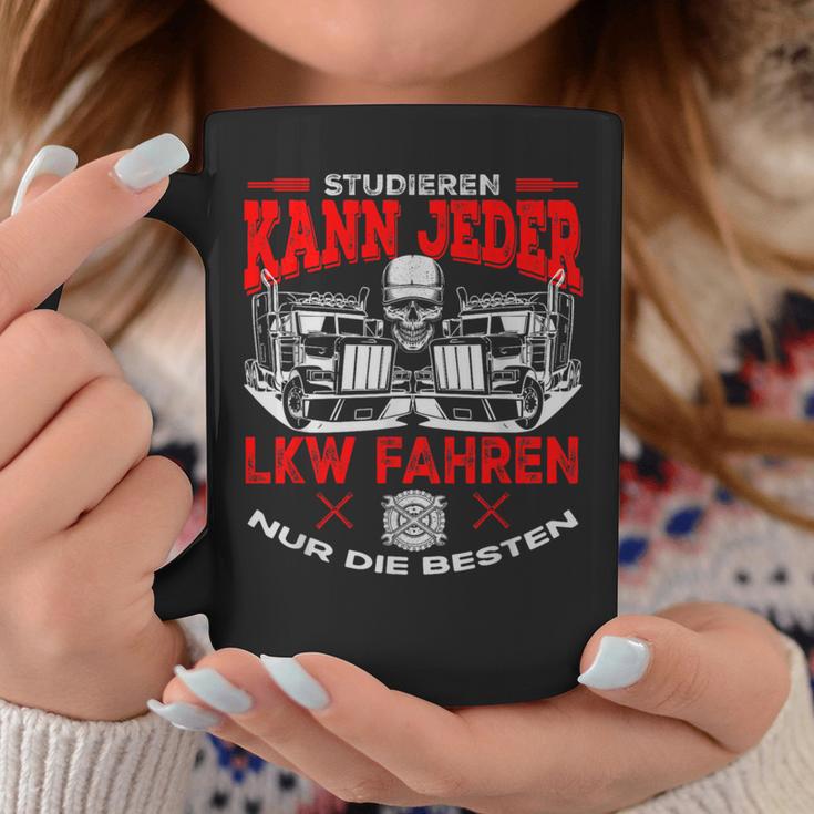 With Truck Driver Studier Kann Jedem Trucker Trucker Tassen Lustige Geschenke