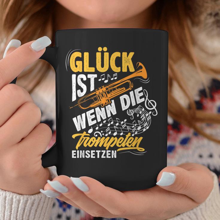 Trumpet Glück Ist Wenn Die Trumpeten Einsetzetz Tassen Lustige Geschenke