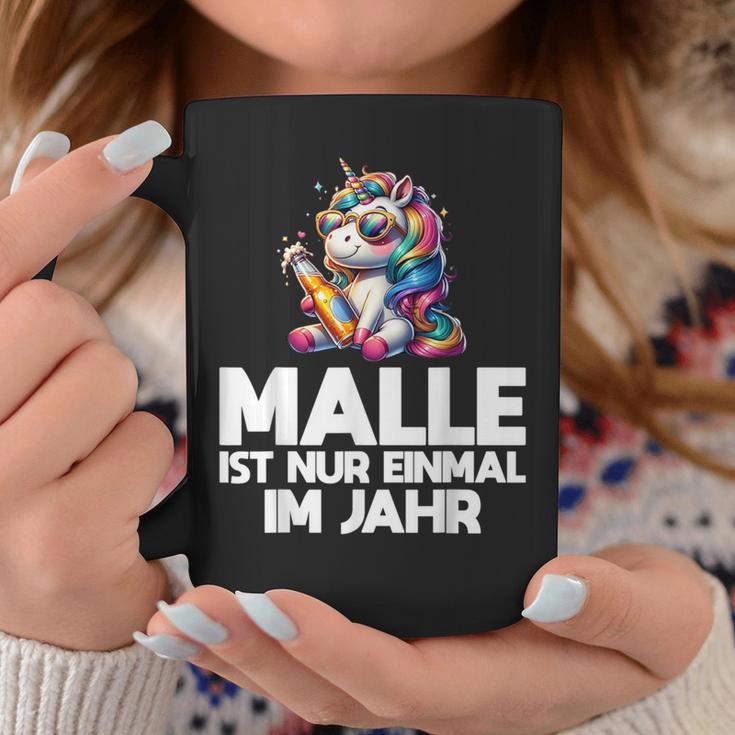 Unicorn Party Fun Malle Ist Nur Einmal Im Jahr Tassen Lustige Geschenke